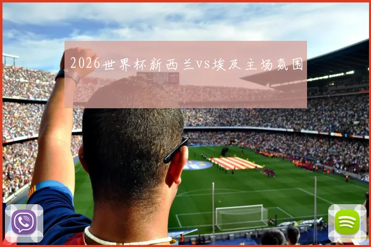 2026世界杯新西兰vs埃及主场氛围